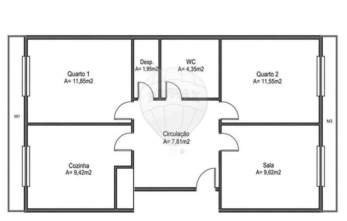 Apartamento T2 para Venda em Baixa da Banheira e Vale da Amoreira Foto 1