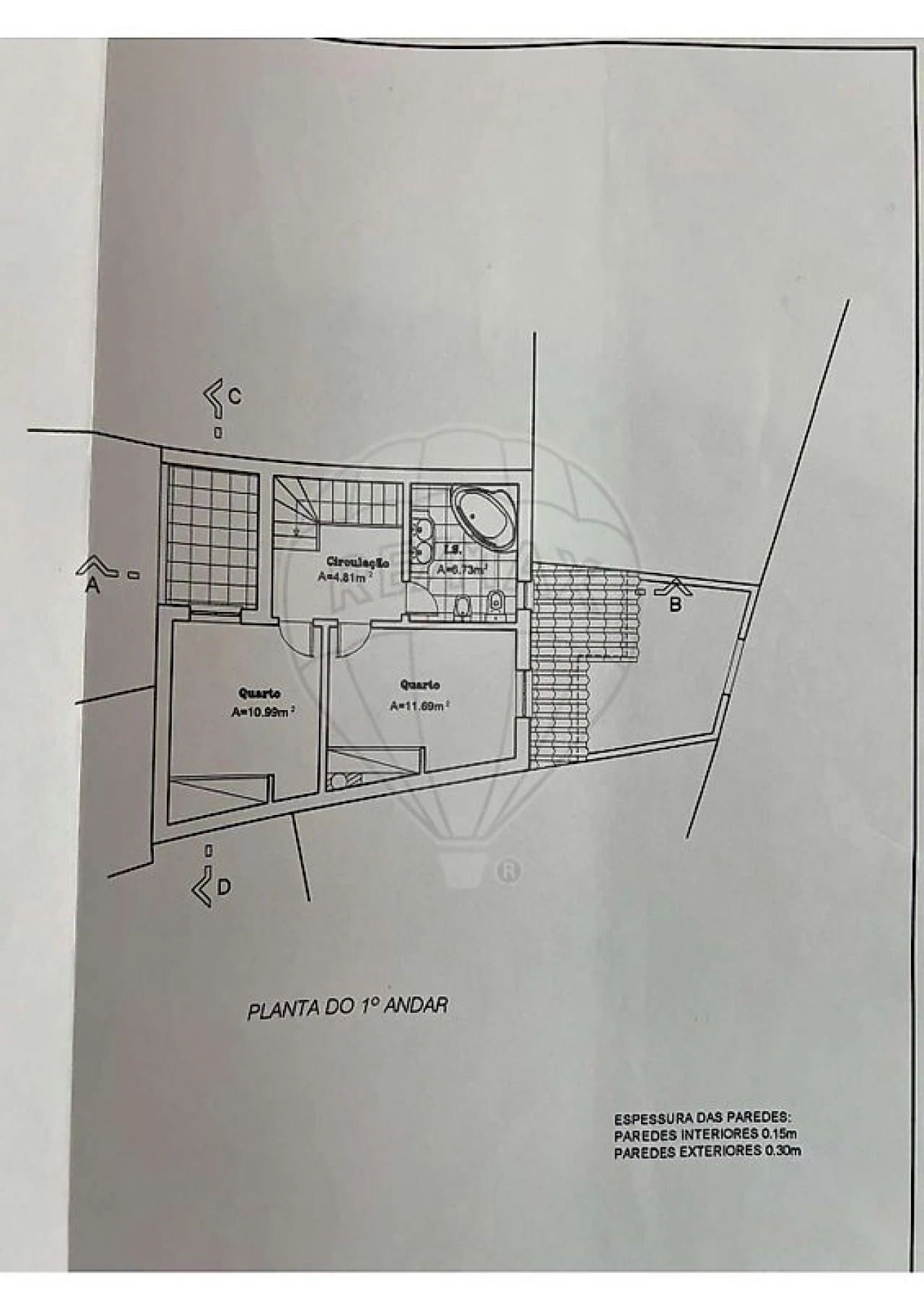 Moradia T2 para Venda em São Pedro da Cadeira Foto 29
