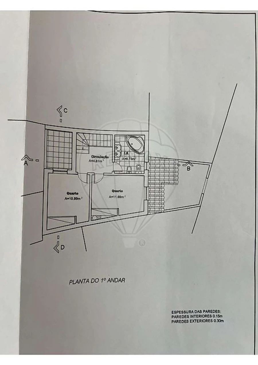 Moradia T2 para Venda em São Pedro da Cadeira Foto 29