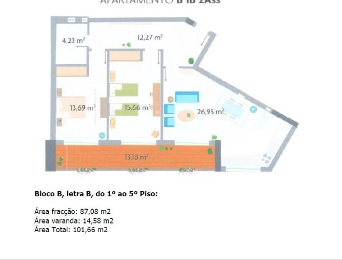 Apartamento T2 para Venda em Armação de Pera Foto 23