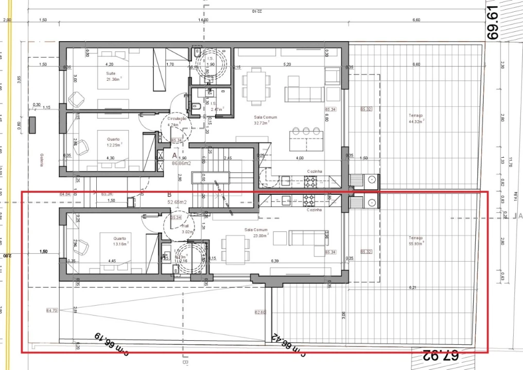 Apartamento T1 para Venda em Fernao Ferro Planta 2
