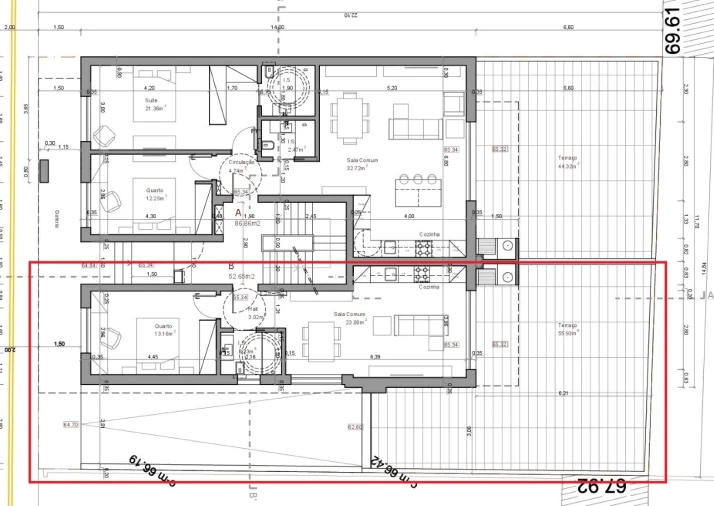 Apartamento T1 para Venda em Fernao Ferro Planta 2