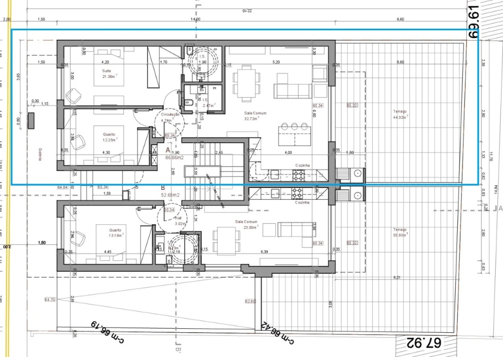 Apartamento T2 para Venda em Fernao Ferro Planta 2