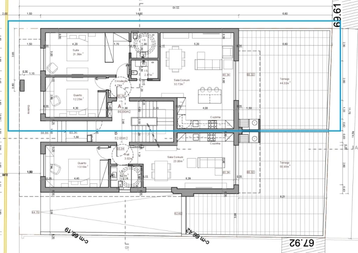 Apartamento T2 para Venda em Fernao Ferro Planta 2
