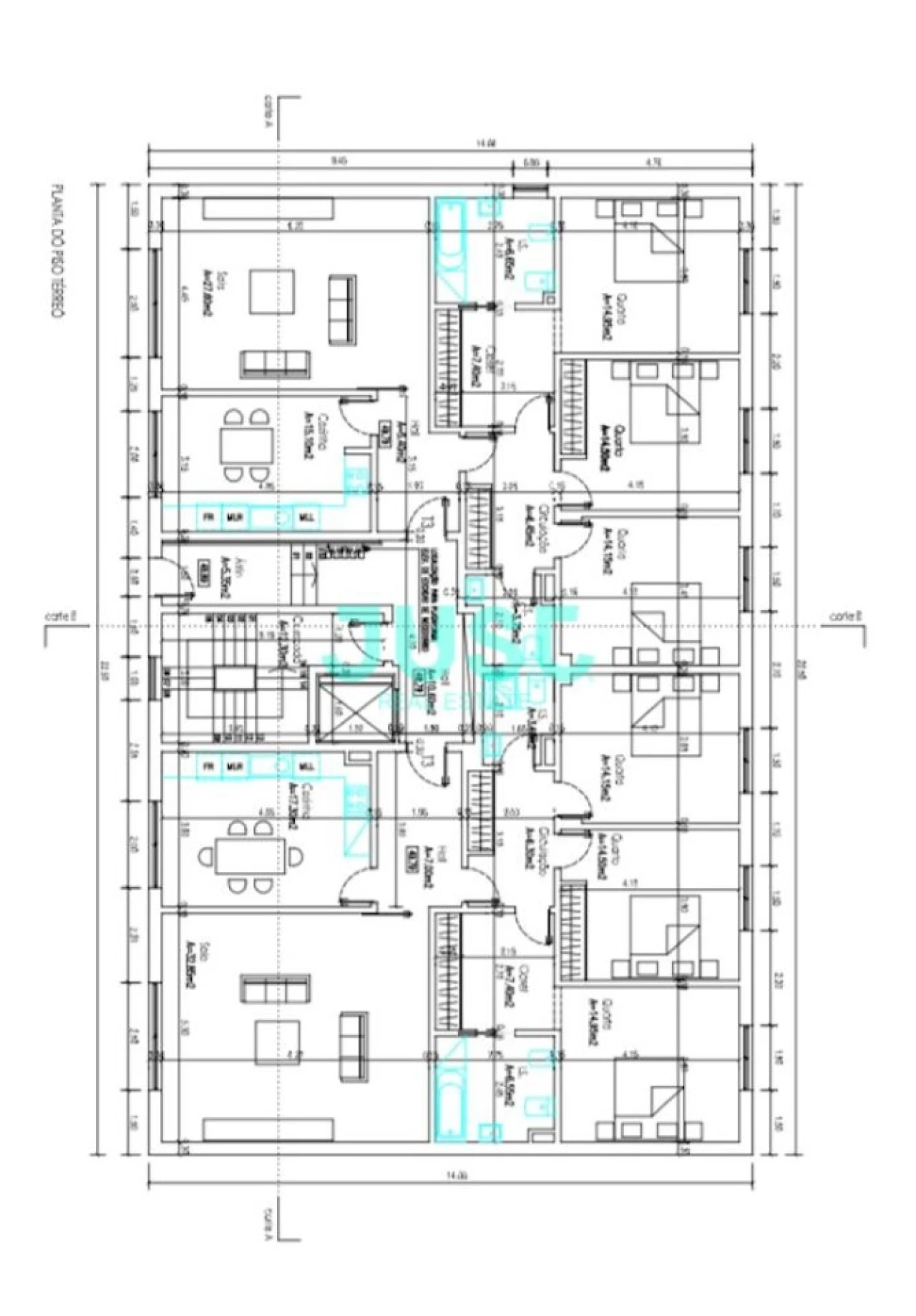 Apartamento T3 para Venda em Pinhal Novo Planta 4