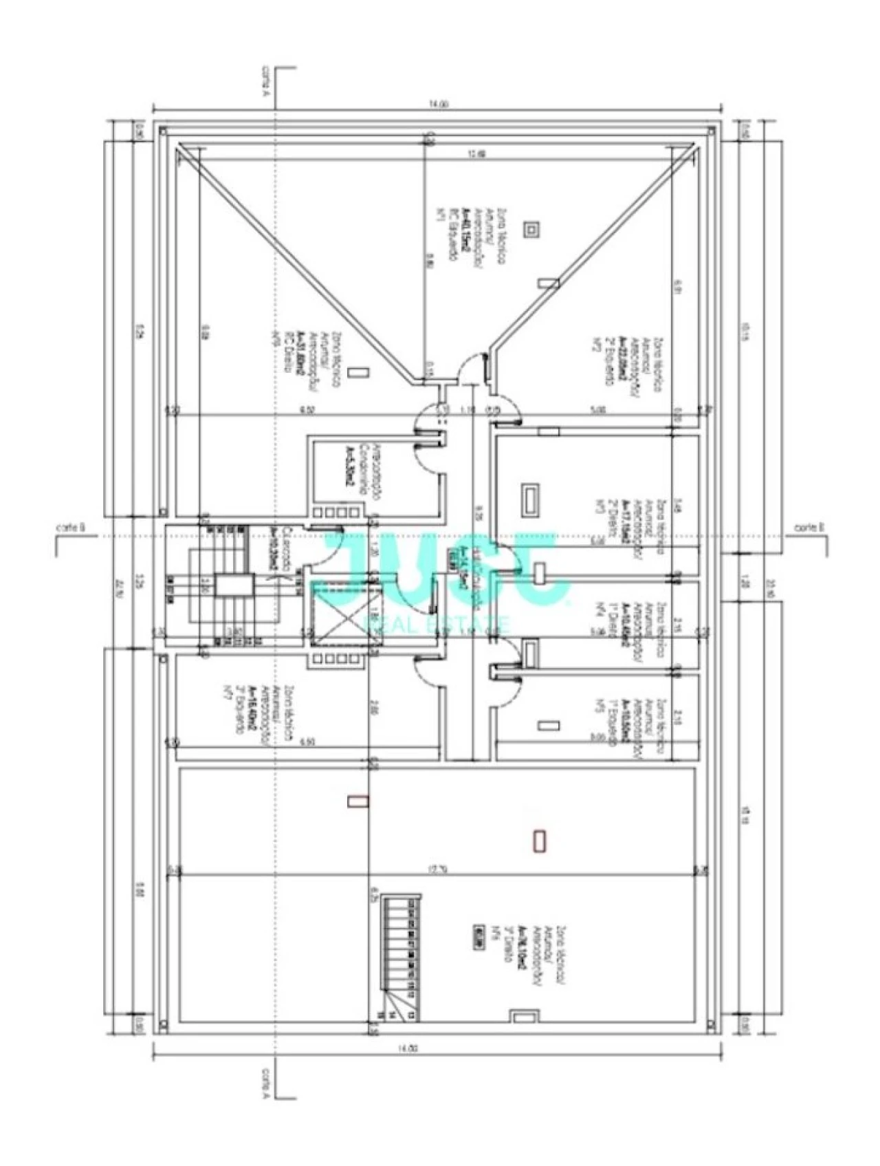 Apartamento T3 para Venda em Pinhal Novo Planta 5