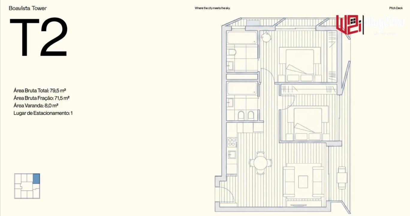 Apartamento T2 para Venda em Lordelo do Ouro e Massarelos Foto 19