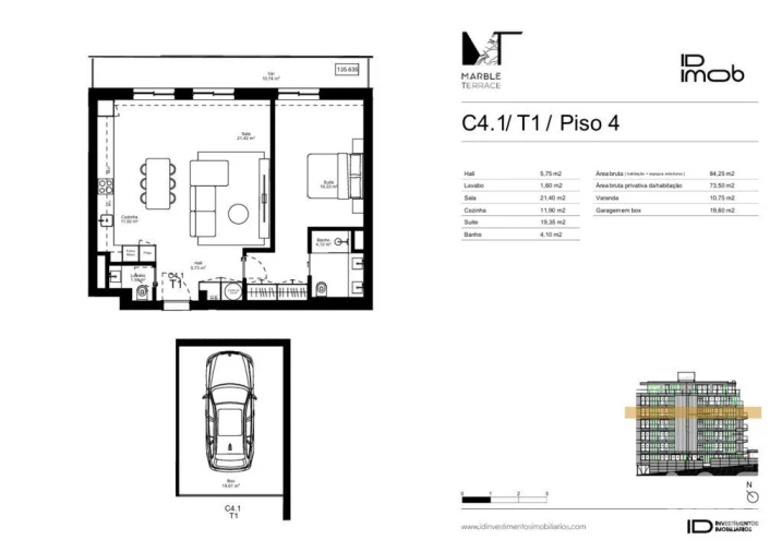 Apartamento T1 para Venda em Gondomar (São Cosme), Valbom e Jovim Foto 23