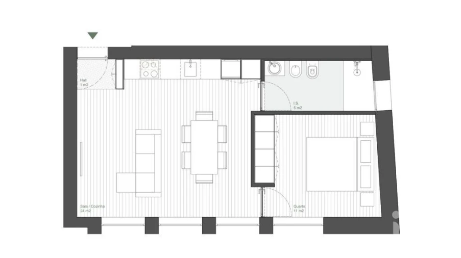 Apartamento T1 para Venda em Bonfim Foto 27