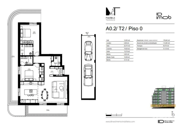 Apartamento T2 para Venda em Gondomar (São Cosme), Valbom e Jovim Foto 21