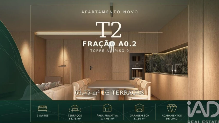 Apartamento T2 para Venda em Gondomar (São Cosme), Valbom e Jovim