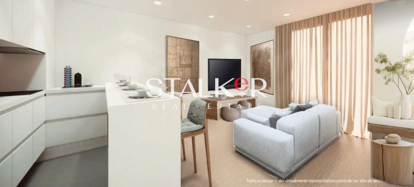 Apartamento T1 para Venda em Mafamude e Vilar do Paraíso Foto 3