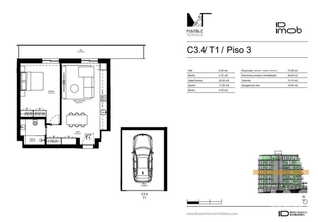 Apartamento T1 para Venda em Gondomar (São Cosme), Valbom e Jovim Foto 19