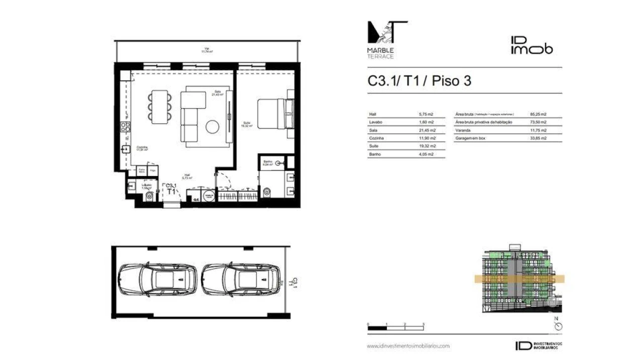 Apartamento T1 para Venda em Gondomar (São Cosme), Valbom e Jovim Foto 21