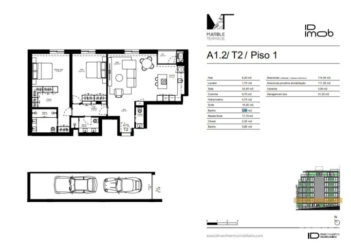 Apartamento T2 para Venda em Gondomar (São Cosme), Valbom e Jovim Foto 22