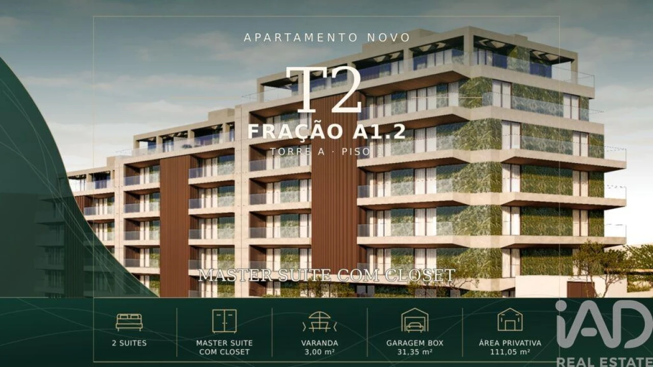 Apartamento T2 para Venda em Gondomar (São Cosme), Valbom e Jovim Foto 1