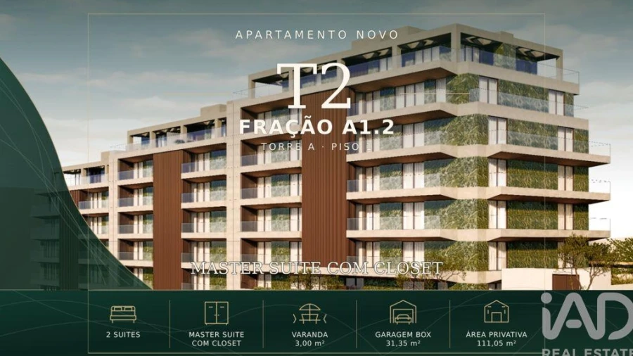 Apartamento T2 para Venda em Gondomar (São Cosme), Valbom e Jovim