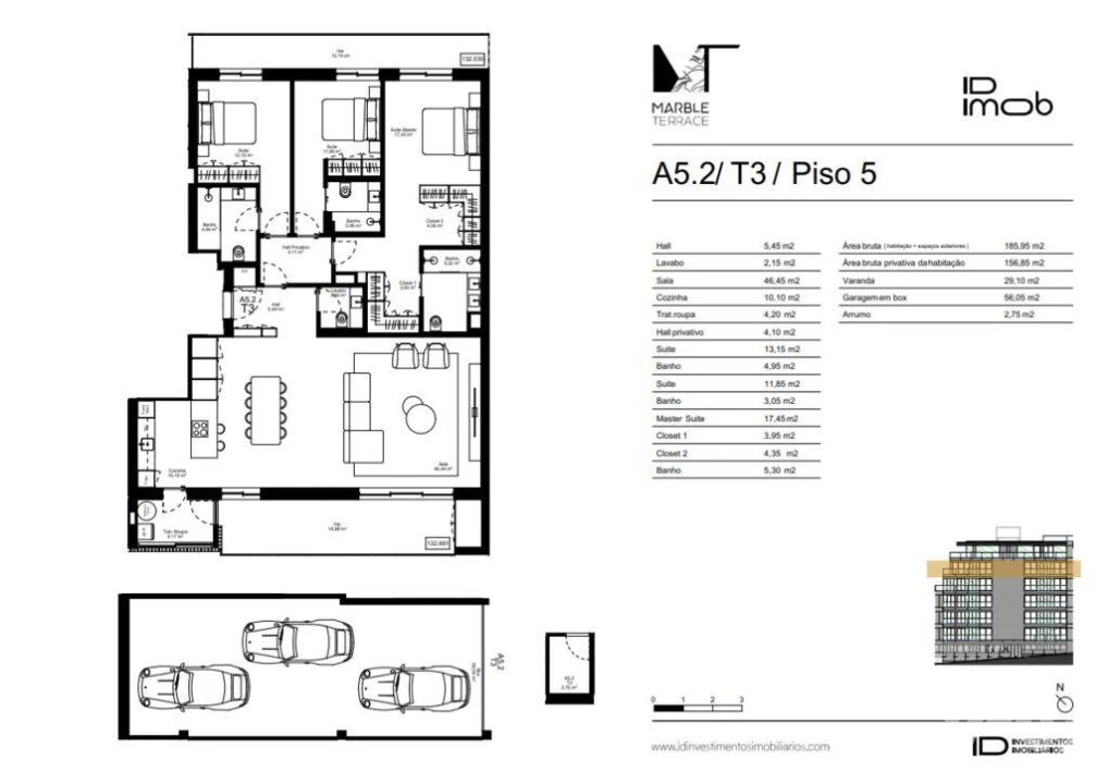Apartamento T3 para Venda em Gondomar (São Cosme), Valbom e Jovim Foto 23
