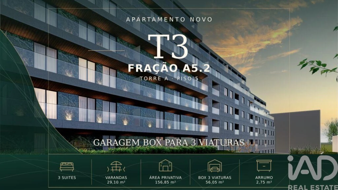 Apartamento T3 para Venda em Gondomar (São Cosme), Valbom e Jovim Foto 1
