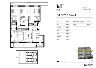 Apartamento T3 para Venda em Gondomar (São Cosme), Valbom e Jovim