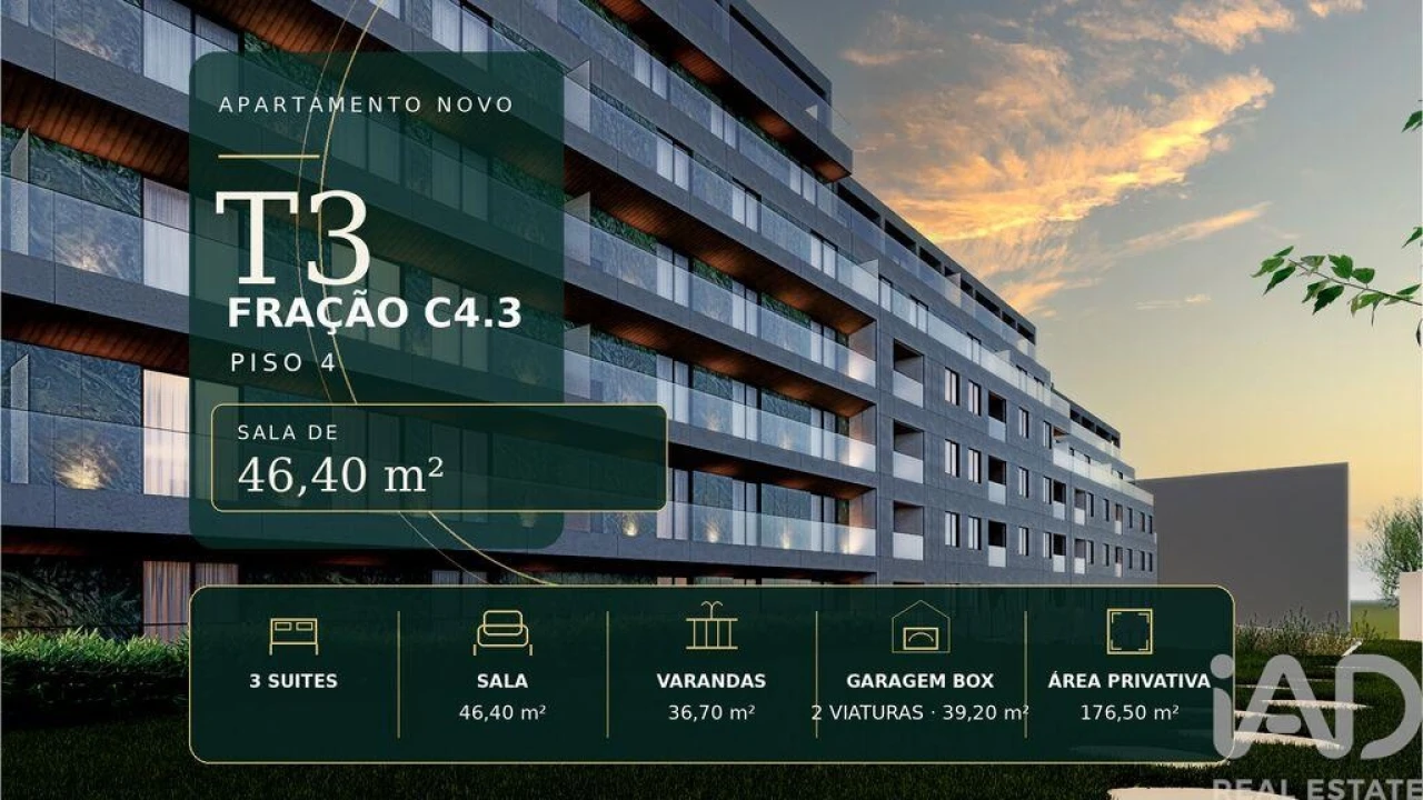 Apartamento T3 para Venda em Gondomar (São Cosme), Valbom e Jovim Foto 1