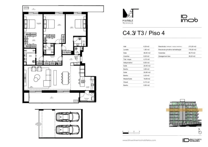 Apartamento T3 para Venda em Gondomar (São Cosme), Valbom e Jovim Foto 23