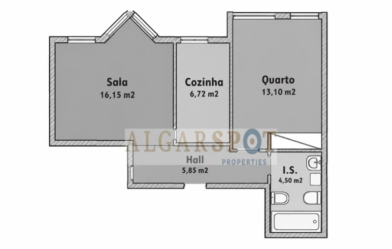 Apartamento T1 para Venda em Armação de Pera Foto 15