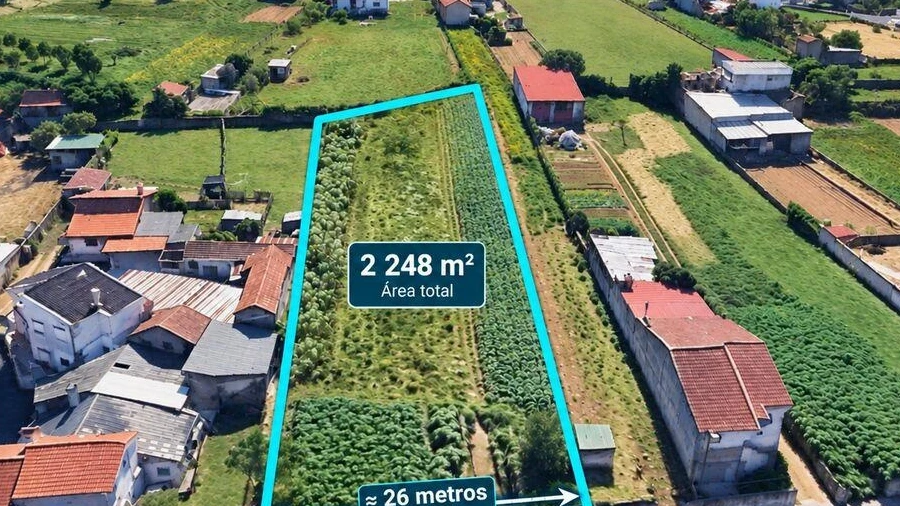 Terreno para Venda em Águeda e Borralha