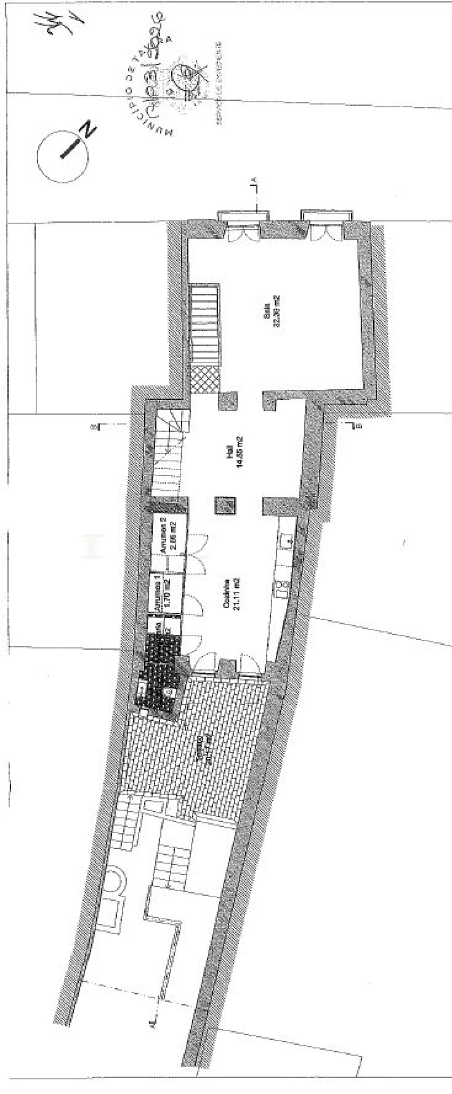 Apartamento T2 para Venda em Tavira (Santa Maria e Santiago) Planta 1
