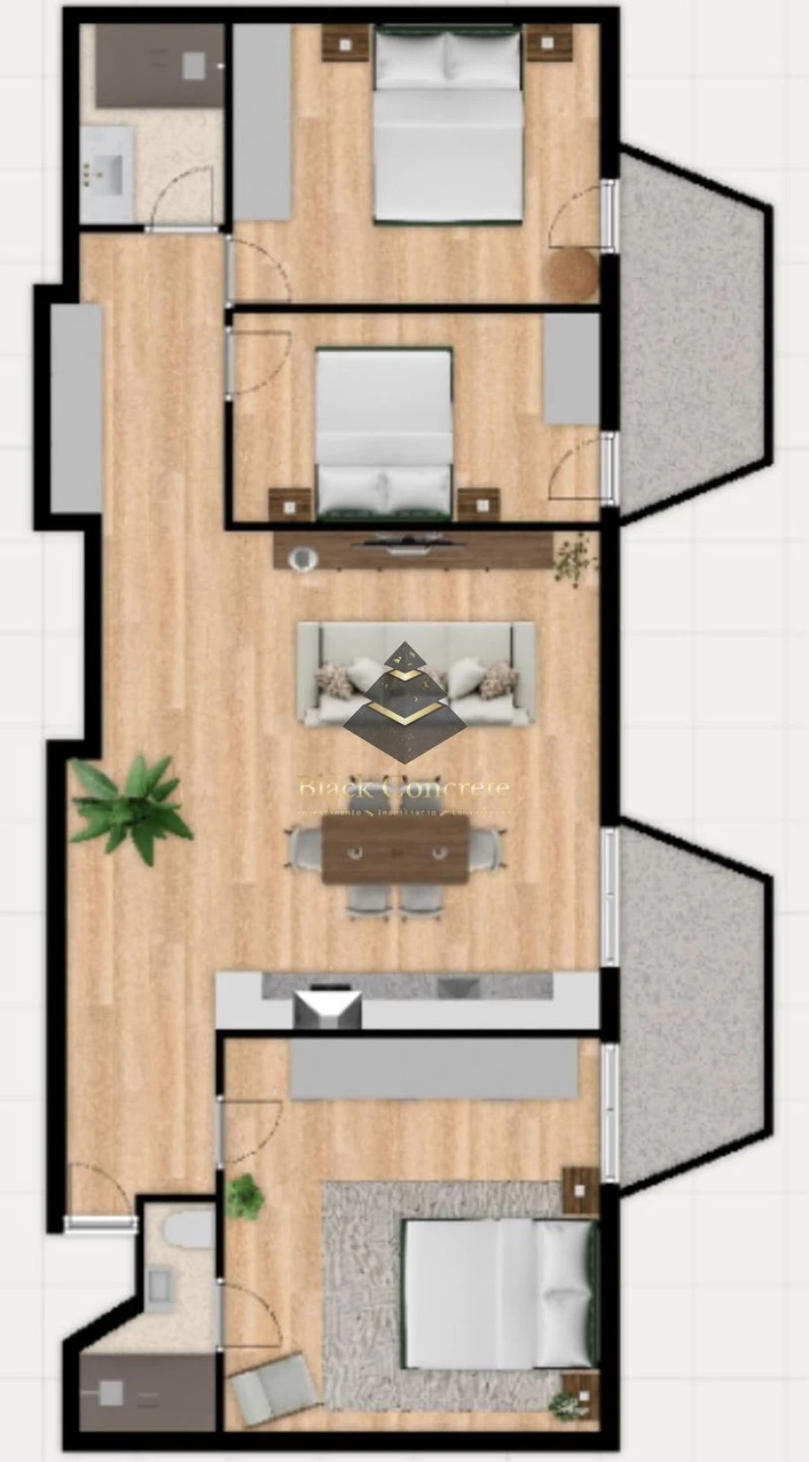 Apartamento T3 para Venda em São Domingos de Benfica Foto 23