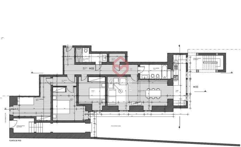 Apartamento T3 para Arrendamento em Estrela Planta 1