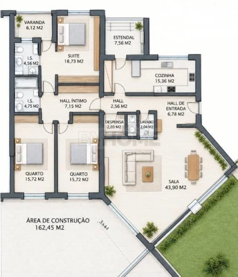 Apartamento T3 para Venda em Cascais e Estoril