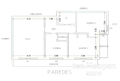 Apartamento T2 para Venda em Lagos (São Sebastião e Santa Maria)
