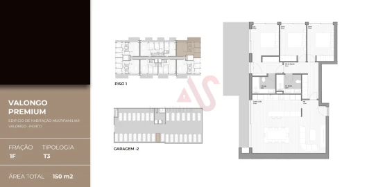 Apartamento T3 para Venda em Valongo