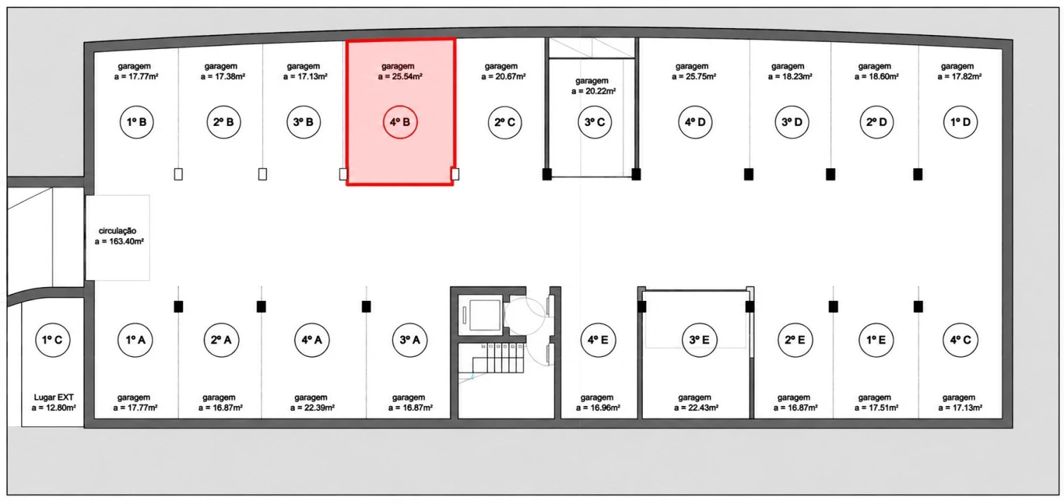 Apartamento T2 para Venda em Viseu Foto 3