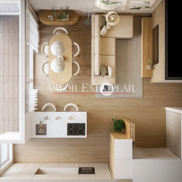 Apartamento T3 para Venda em Alcochete Foto 6