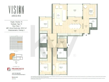 Apartamento T4 para Venda em Areeiro