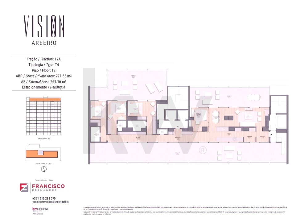 Apartamento T4 para Venda em Areeiro Foto 28