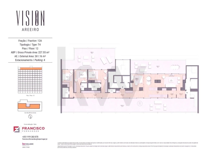 Apartamento T4 para Venda em Areeiro Foto 28