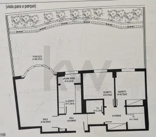 Apartamento T2 para Arrendamento em Lumiar