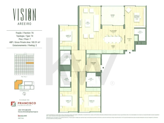 Apartamento T4 para Venda em Areeiro Foto 20