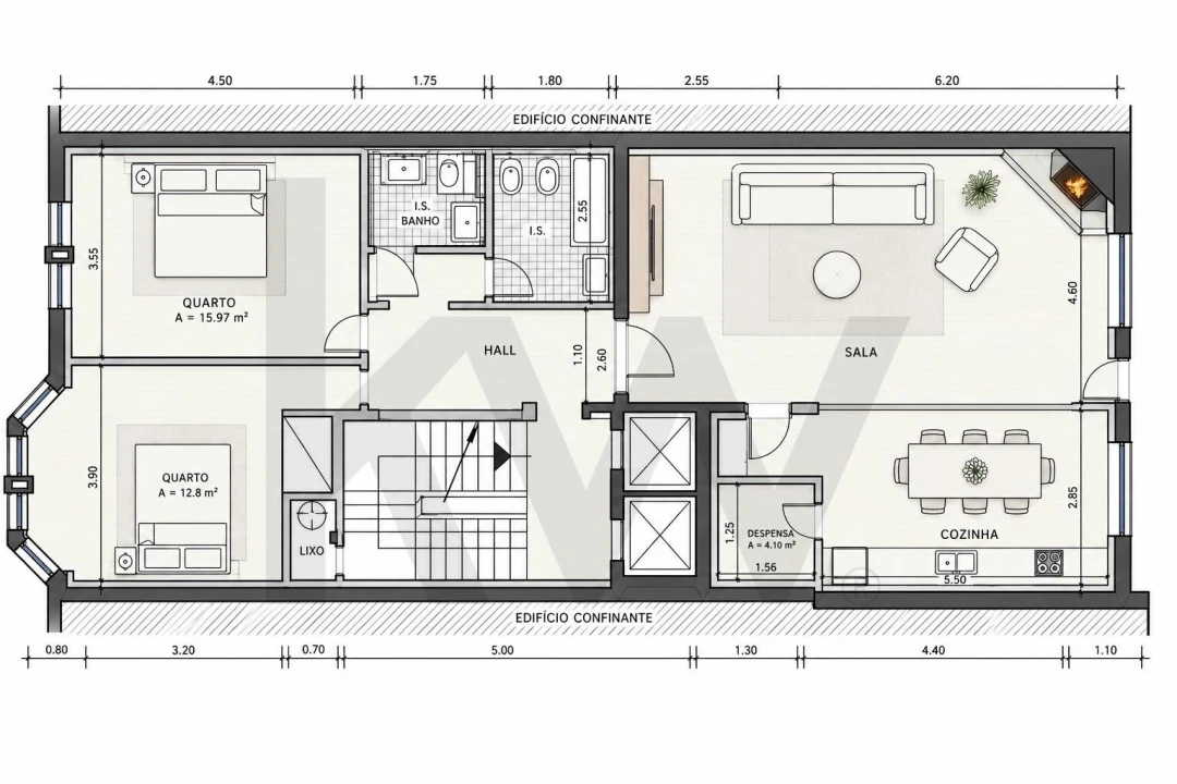 Apartamento T2 para Venda em Avenidas Novas Foto 31
