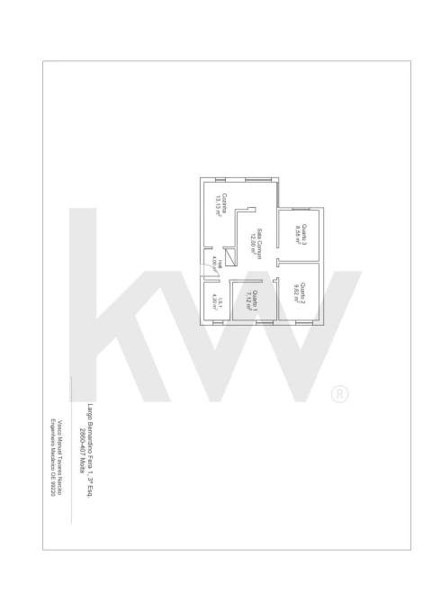 Apartamento T3 para Venda em Moita