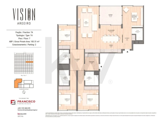 Apartamento T4 para Venda em Areeiro Foto 20