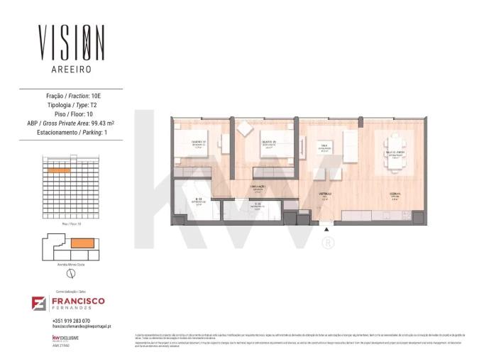 Apartamento T2 para Venda em Areeiro Foto 20