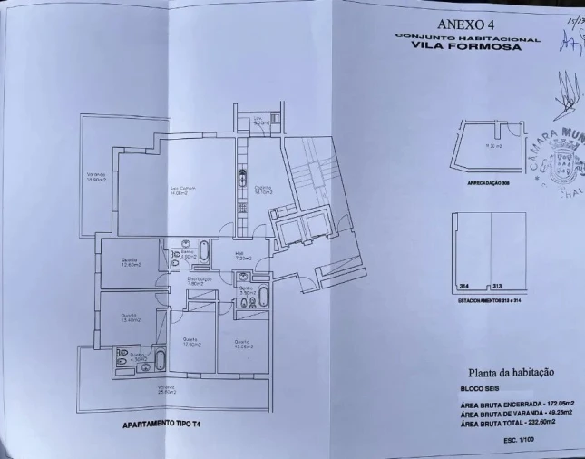 Apartamento T4 para Venda em São Martinho Foto 32