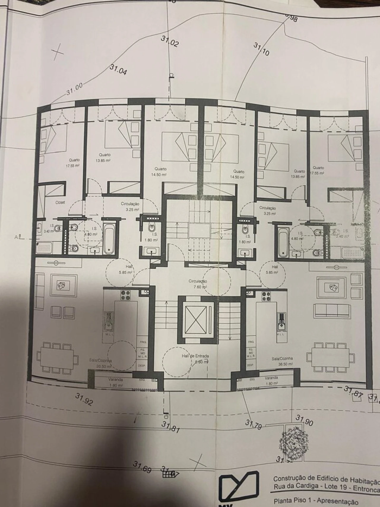 Apartamento T3 para Venda em São João Baptista Foto 8