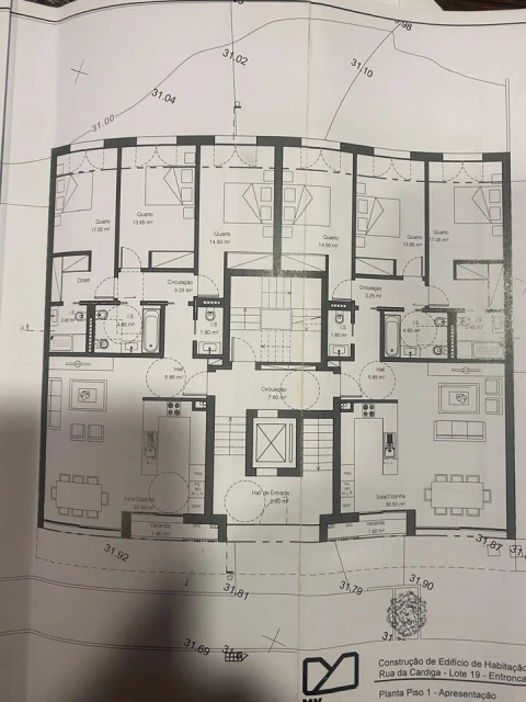 Apartamento T3 para Venda em São João Baptista