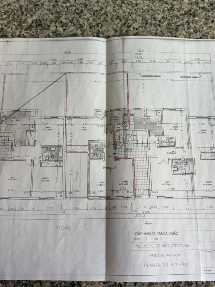 Apartamento T2 para Venda em Mina de Água Planta 1