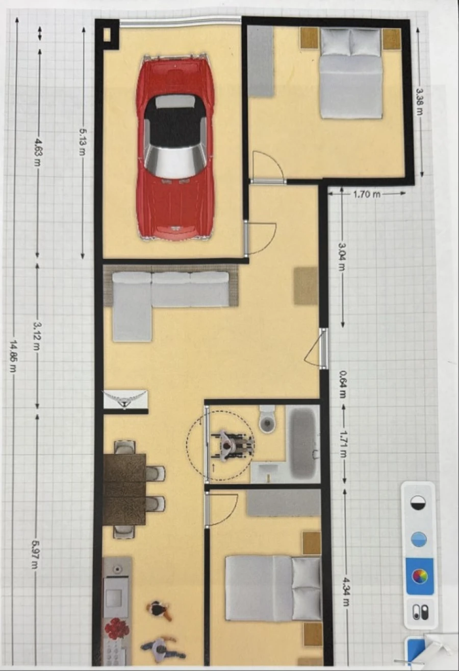 Apartamento T2 para Venda em Pontinha e Famões Planta 1